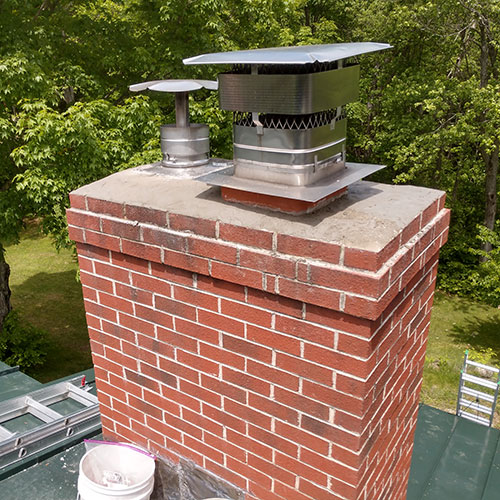 Chimney Cap repair in Concord NH