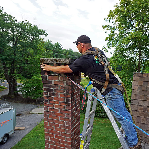 Chimney repair service & Certified chimney sweep in the Manchester NH area