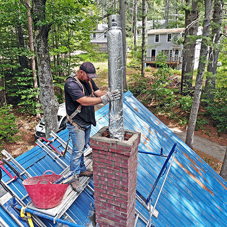 Chimney Liner Repair in Concord, NH
