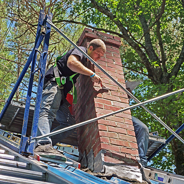 Chimney Masonry repair in Amherst, NH