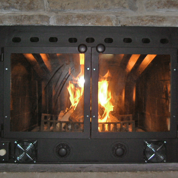 Fireplace insert Glass Doors 