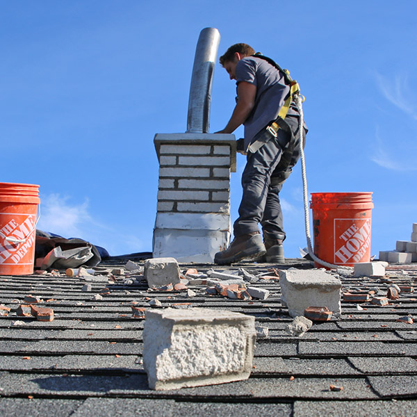 Damaged Chimney Repair in Concord, NH