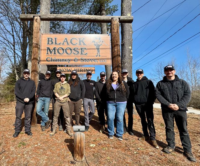 Black Moose Chimney Team